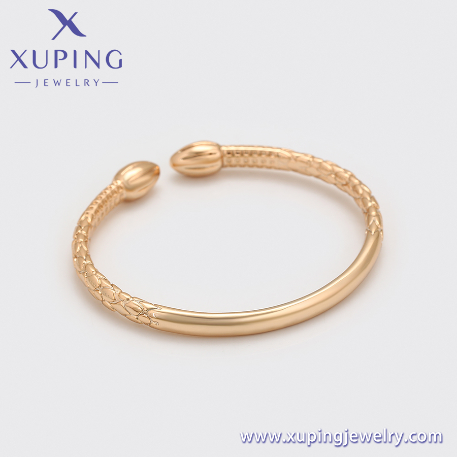 18k solid gold bangle bracelet